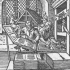 Gutenberg's printing press, 1448.